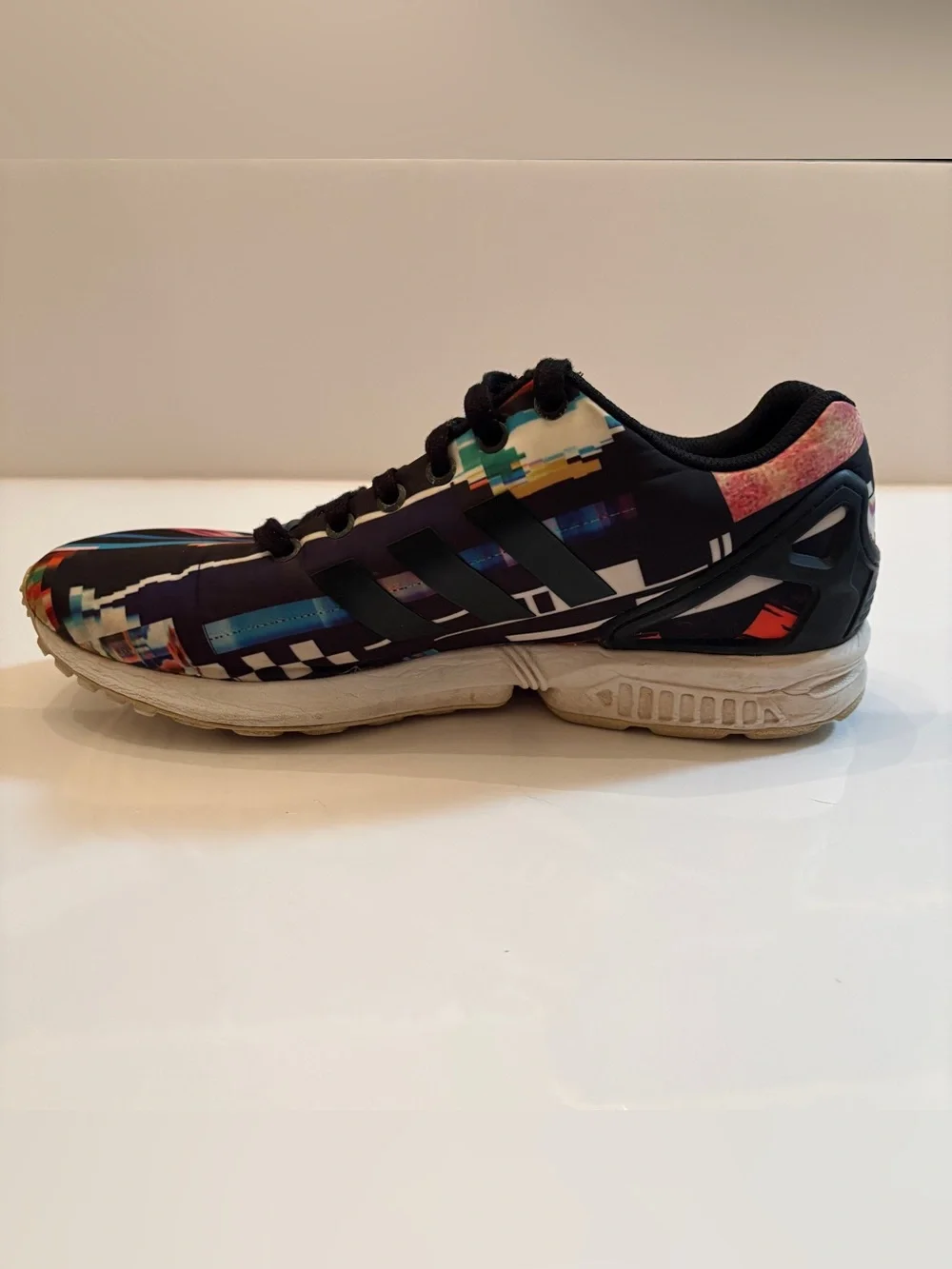 adidas Black Multicolor Graphic Sneakers